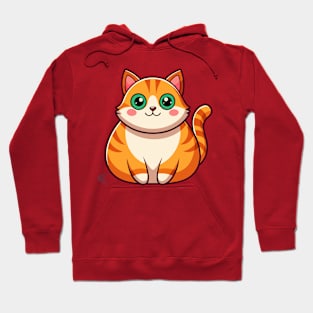 Cute ginger cat body Hoodie